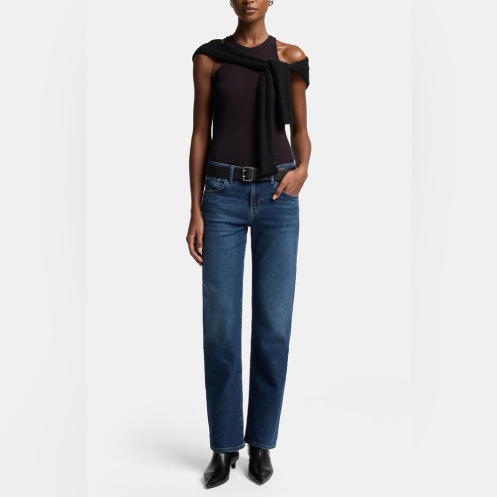 7 For All Mankind Ankle Straight Leg Jeans (26)